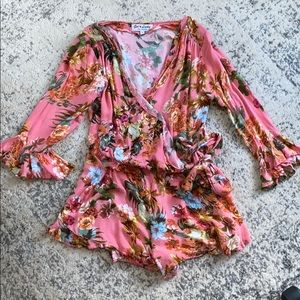 Floral romper